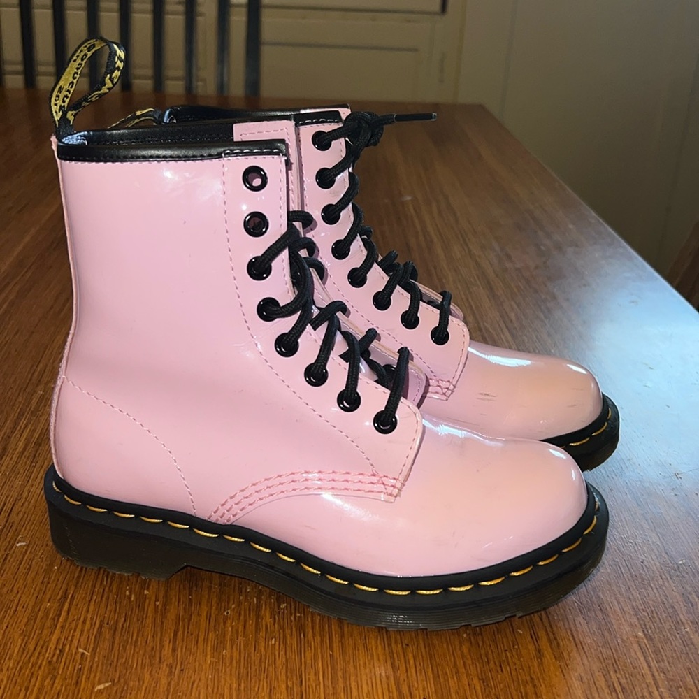 Dr. Martens 1460 Patent Leather Lace up Boots Women’s Size 5